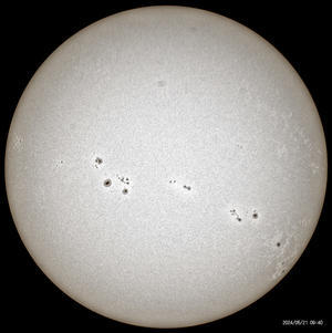 5月21日の太陽 - お手軽天体写真