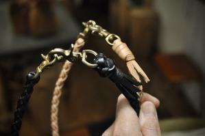 leather cord strap - 