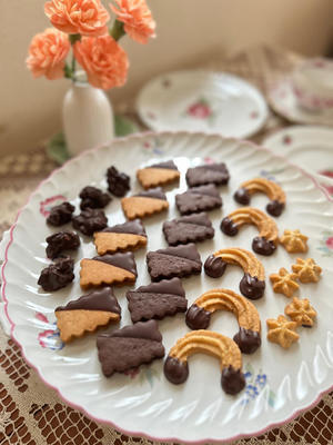 チョコレートのクッキー - 福岡のフランス菓子教室  ガトー・ド・ミナコ  2
