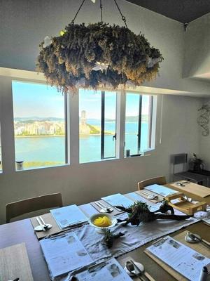 海の見える料理教室はパワースポット - 今日も食べようキムチっ子クラブ （料理研究家　結城奈佳の韓国料理教室）