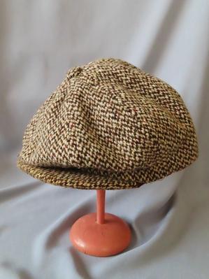 ツイード製ハンチング帽 - 友くんのパリ蚤の市散歩