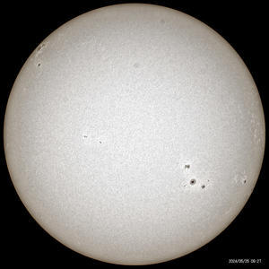 5月25日の太陽 - お手軽天体写真