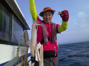 シロイカ釣りでは、無いが。 - 海王流｜鳥取県赤碕の遊漁船「海王丸」