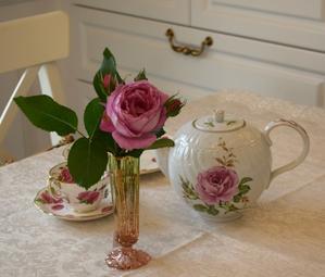 今年（２０２４年）のバラ季節のTea Partyを振り返ってDay6. - バラとハーブのある暮らし　Salon de Roses