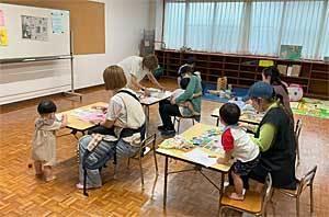 ハグミー☆ランチョンマット作り - 中かがや幼稚園わくわくブログ