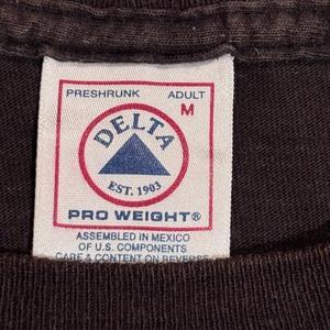 2002 " DELTA -U.S COMPONENTS- " All cotton BODY -VANS -WARPED TOUR-- VINTAGE 両面PRINT Tee SHIRTS . - 