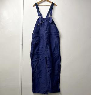 6.1(SAT)1950'S "ADOLPHE LAFONT" Moleskin Overall - Used&VintageClothing ''LITTER''