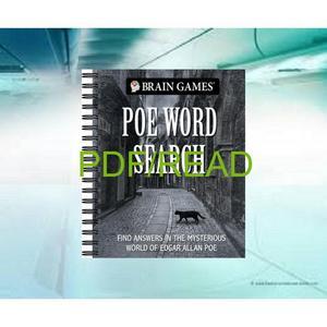 [Read] EBOOK ? Free PDF Books  EPUB Brain Games - Poe Word Search Find Answers i - 