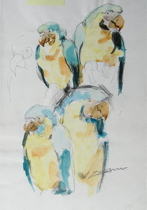 急げシニア - シニアチックな水彩画家，８０歳　おさむ斉藤のブログ　Watercolor by Osamu 水彩画家のロス日記 Watercolorist Diary