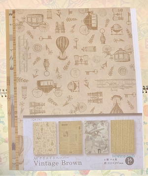 A4サイズのデザインペーパー買いました - 作ってる時間が楽しいから