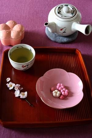 梅の干菓子　「天神さま」 - 暮らしを紡ぐ2