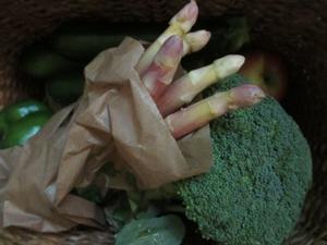 マルシェかごメモ　に夏の気分で - リヨンの散歩２