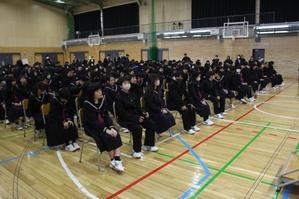 ５月全校集会 - 中標津町立広陵中学校