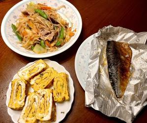 ようやく作った晩ごはんと笑える画像 - よく飲むオバチャン☆本日のメニュー