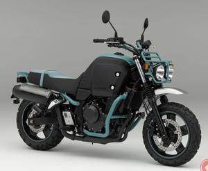 バイクの横輪
