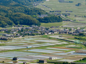 馬ヶ岳からちくまる号ブルーを撮る（2015年6月） - ポン太の写真帳別館