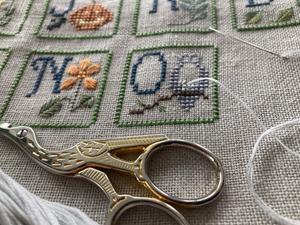 "Nature's Alphabet II" 14 - Needlework Note