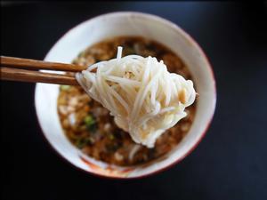 昼は納豆そうめん - 人形町からごちそうさま