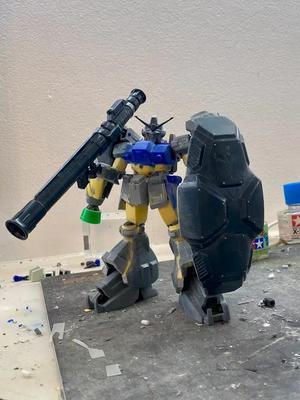 ここまでカッコよくできるの？？？ガンプラ屈指のクソキット「GP02」を改修する動画 - （どーもボキです ＞Z_￣∂