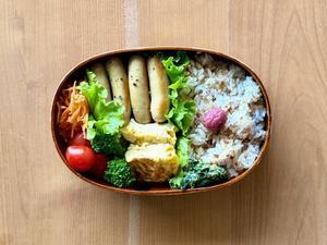 ソーセージ弁当 - 大学弁当