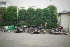 削るを耐える　～土曜日の授業風景～ - Vintage motorcycle study