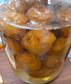 青梅シロップ（非加熱）と煮梅（保温加熱） - 「美味しい！」が好き