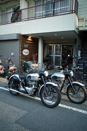 1951 TRIUMPH T100 Sさん 卒業　～日曜日の授業風景～ - Vintage motorcycle study