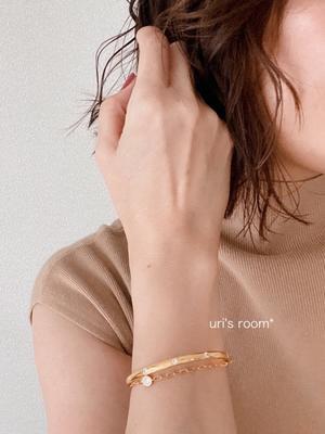 シンプルな服に合わせたい♪素敵バングル。 - uri's room* 心地よくて美味しい暮らし