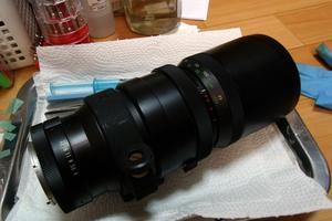 目指せサンレンズへの道「SUN MULTI MACRO ZOOM 80-240ｍｍ F4」②マウント分解掃除 - 亀子のレンズ部屋♨
