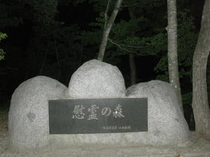 慰霊の森での思い出体験 - 不思議空間「遠野」　－「遠野物語」をｗｅｂせよ！－