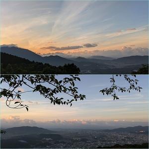 四王寺山早朝ウォーキング。 - そうだ！山に登ろう