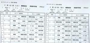 2025.7 岸城中交流戦 - Tax-accountant-office　ソフトボールブログ