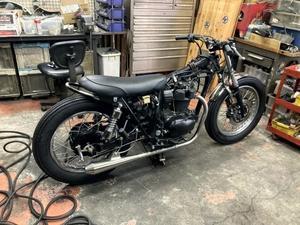 250TR　K様号　リアフレーム加工 - JET CUSTOM CYCLESのカスタムバイク日誌