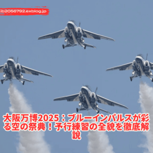 大阪万博2025：ブルーインパルスが彩る空の祭典！予行練習の全貌を徹底解説 - Gaming Blogs 2025