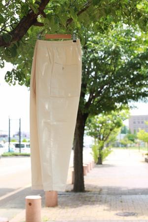 ■BACK NEP UMPS PANTS (ECRU) /jackman -JM4507- - Import Select Shop NoseLow