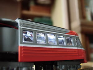 Bトレ小田急3000形 電飾のCOBテープLED化(3) 1輌テスト改造 - 新湘南電鐵 横濱工廠3