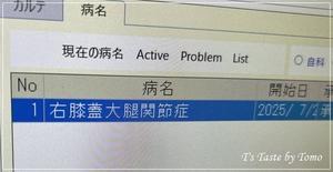 膝の診断（２） - T's Taste