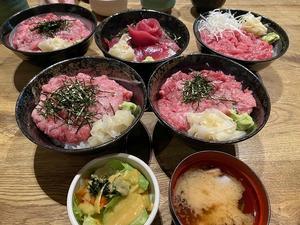 夏のまぐろ丼祭り 〜神谷町〜 - 雲母（ＫＩＲＡ）の舟に乗って