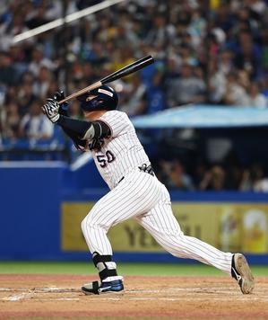北村恵吾の代打本塁打！ - ファン歴56年 神宮の杜