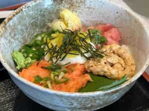 プールで泳いで海鮮丼2 - 本日も晴天なり  ちょっとそこまで自転車で