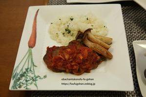 牛タントマトソース煮込みDEおうちバル＆オクラの肉巻き弁当（ワカサギ甘露煮） - おばちゃんとこのフーフー(夫婦)ごはん