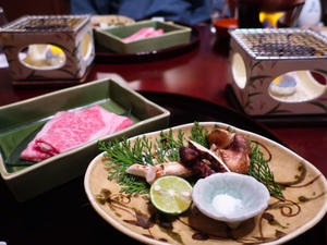 上田 別所温泉・旅館 花屋 ＊ ④秋の贅沢・松茸尽くしの夕食♪ - ぴきょログ～軽井沢でぐーたら生活～