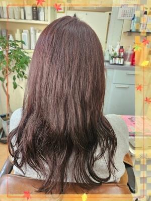 ピンク系カラー② - ヘアーサロンササキ(釜石市大町)のブログ