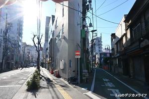 Y字路散歩７ ゼームス坂のY字路 - kenのデジカメライフ