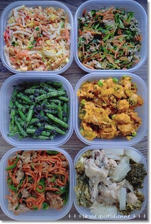 【今週の常備菜】プレッシャーなく作れた作り置き♪と大好きな蕎麦とお好み焼きランチ！ - 素敵な日々ログ+ la vie quotidienne +