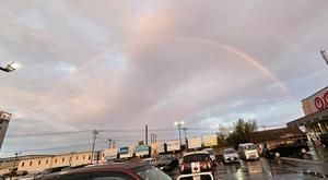 虹が出てたよ！ - 白い羽☆彡静岡県東部情報発信・・・PiPiPi♪