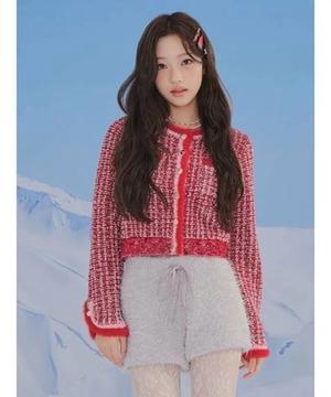 クリスマスデート服にお勧め！【MARY QUANT×LILY BROWN　デイジーボタンが華やぐツイードニットジャケット】 - *Ray(レイ) 系ほなみのブログ*