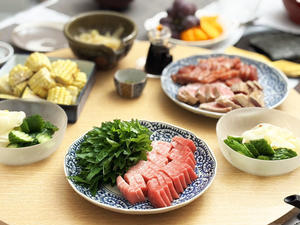 まぐろ中とろ祭り♪　お腹いっぱい楽しめましたよ♪ - 登志子のキッチン