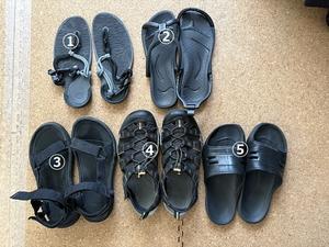 旅行で持って行くサンダルについて - Roadmanの遊具大全