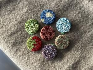 フランスヴィンテージビーズで - warble22ya